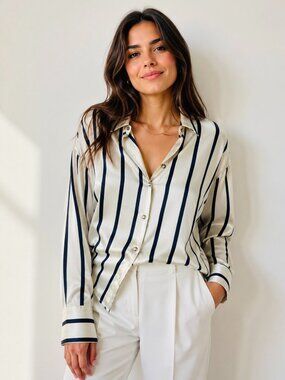 Zara button-down blouse